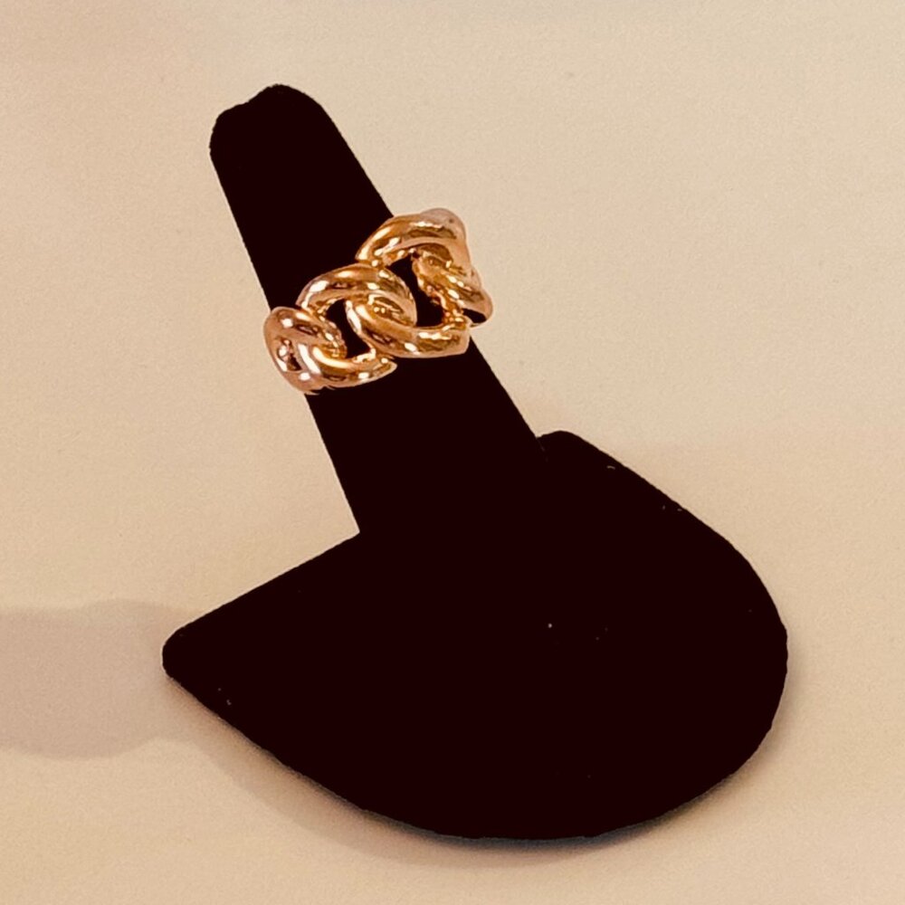 Milor Bronze Italian Braided Ring